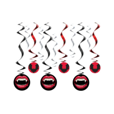 Spiraal hangers Vangtastic Halloween 61 cm set van 12 | 24 stuks