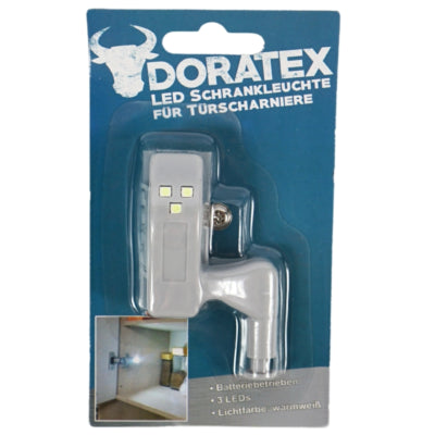 Kast scharnier verlichting LED op batterij 6,8 cm | 24 stuks