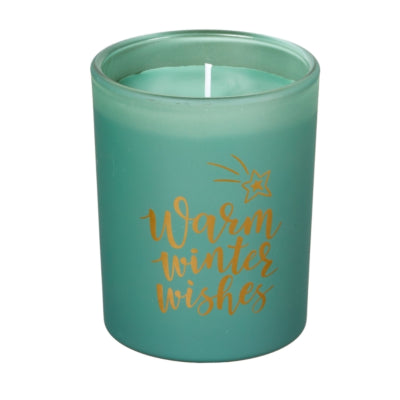 Spaas (r) geurkaars in glas winter wishes forest breeze 9,5 cm | 6 stuks