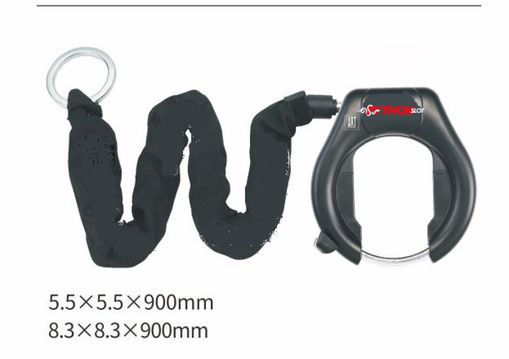 Buzaglo Pythonslot ringslot insteekketting 5,5x140cm