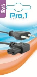 Enzo Recordersnoer 230v 1.5m met haakse aansluiting - 9296203