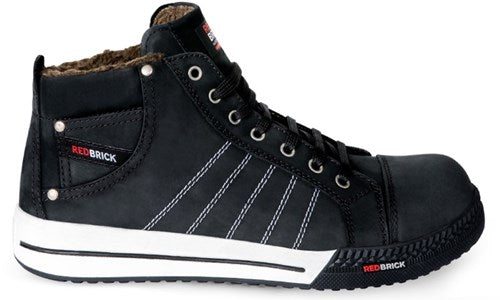 Redbrick ice sneaker hoog s3 gevoerd zwart - maat 39 - 11.083.037.39