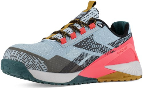 Reebok werkschoen nano ib382 s1ps | blauw roze | maat 40 - 690774734890