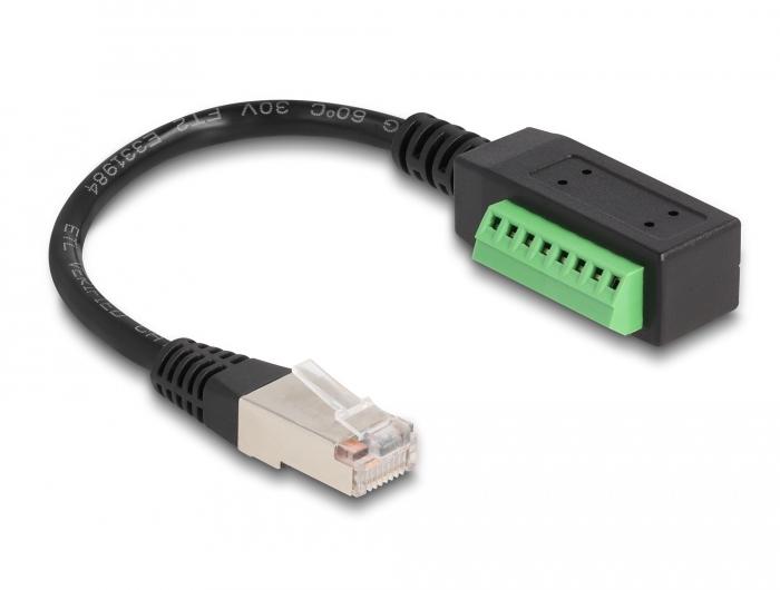 Adapter RJ45 naar klemmenblok