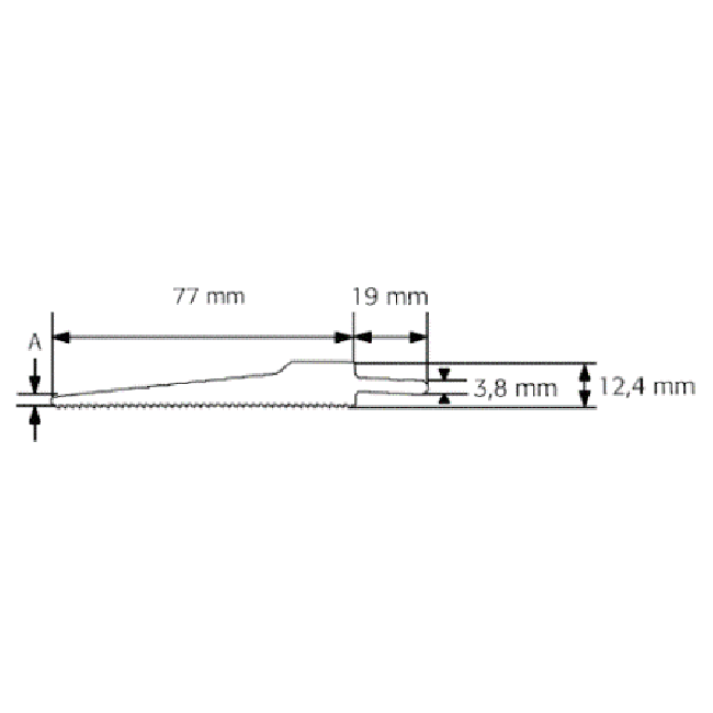 Enzo Rodcraft zaagblad 32t lengte 77mm sig - 670846055
