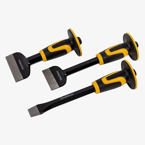 Roughneck Gereedschap Kopen Bij ToolMax.nl Roughneck beitel- en steenbeitelset met grip | 3-delig 31-970