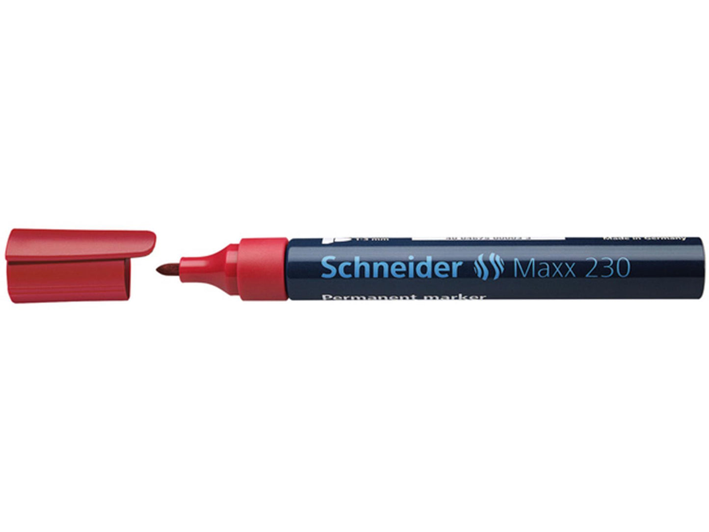 Schneider Marker permanent 230 rond rood 10st