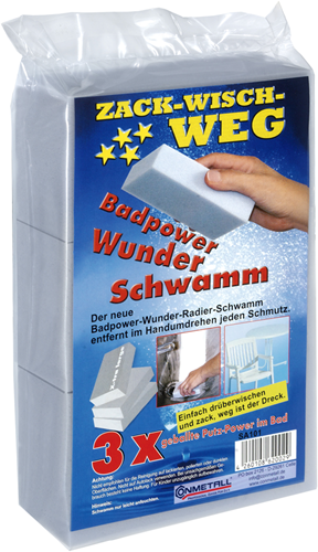 CON:P wonderspons (122x65x30mm) (3stuks) - sa101