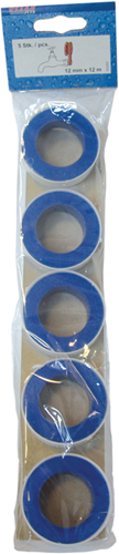 CON:P teflon dichtingsband .075mm (5st) - sa260