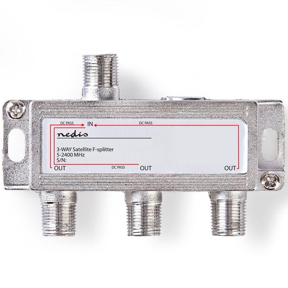 Nedis Multitap - 3-weg