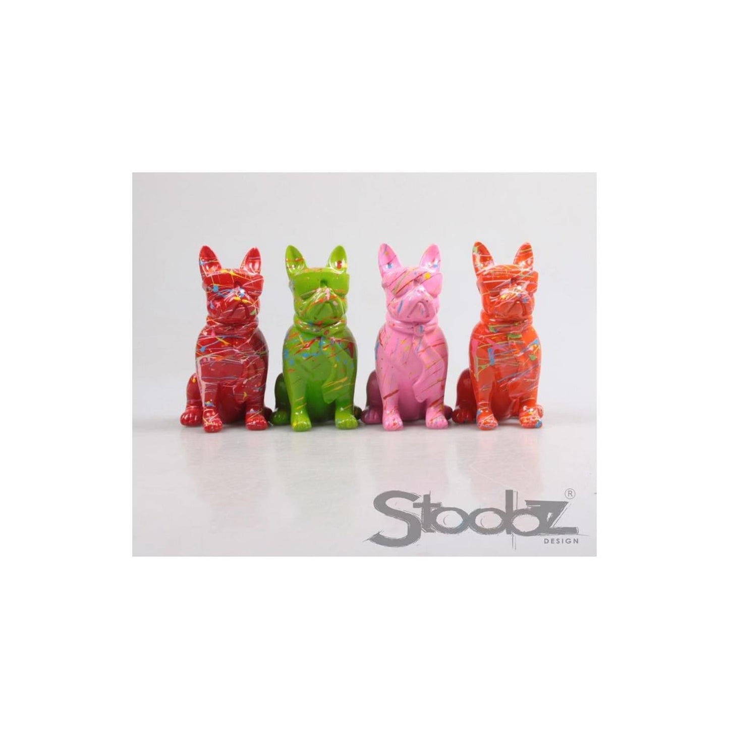 Stoobz Design Stoobz hond met bril 18cm