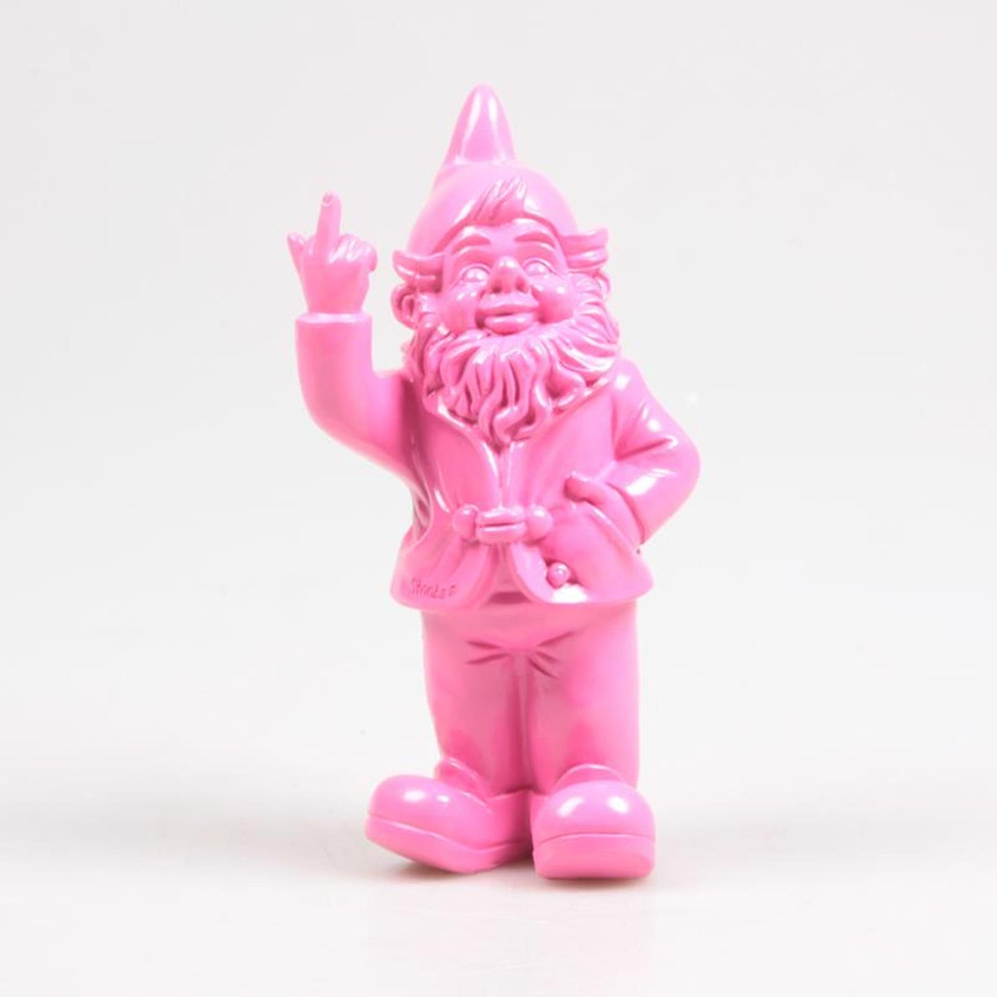 Stoobz Design Stoobz kabouter f*ck you fuchsia 20cm