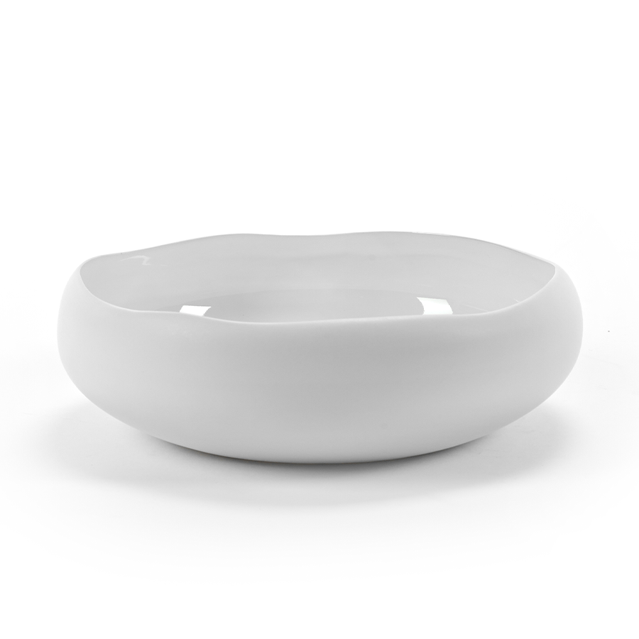 Serax Onregelmatige Schaal S Wit Ø23x8cm
