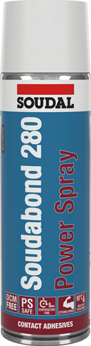 Soudal soudabond 280 power spray | contactlijm | 500 ml - 146311