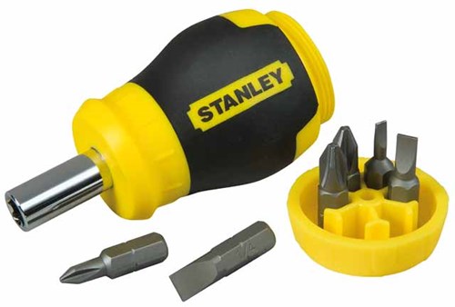 Stanley Handgereedschap multibit stubby schroevendraaier - 0-66-357