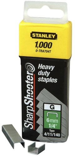 Stanley Handgereedschap nieten 12mm type g - 5000 stuks - 1-tra708-5t - 1-tra708-5t
