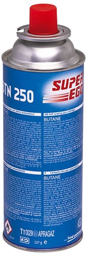 Enzo Super ego navul verpakking kookstel gasflessen butaan gas - 227 gram (cp250)