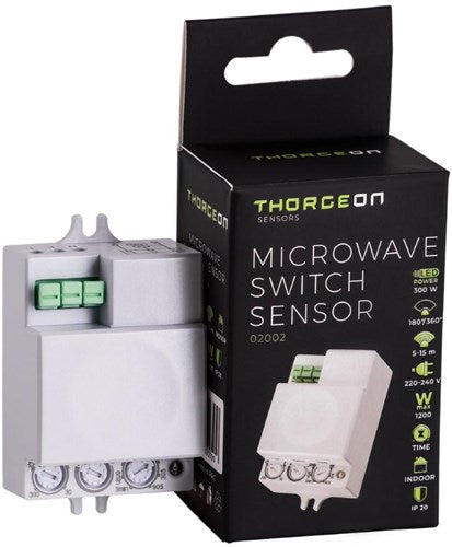 Enzo Thorgeon radar bewegingssensor inbouw mini wit - 3900546