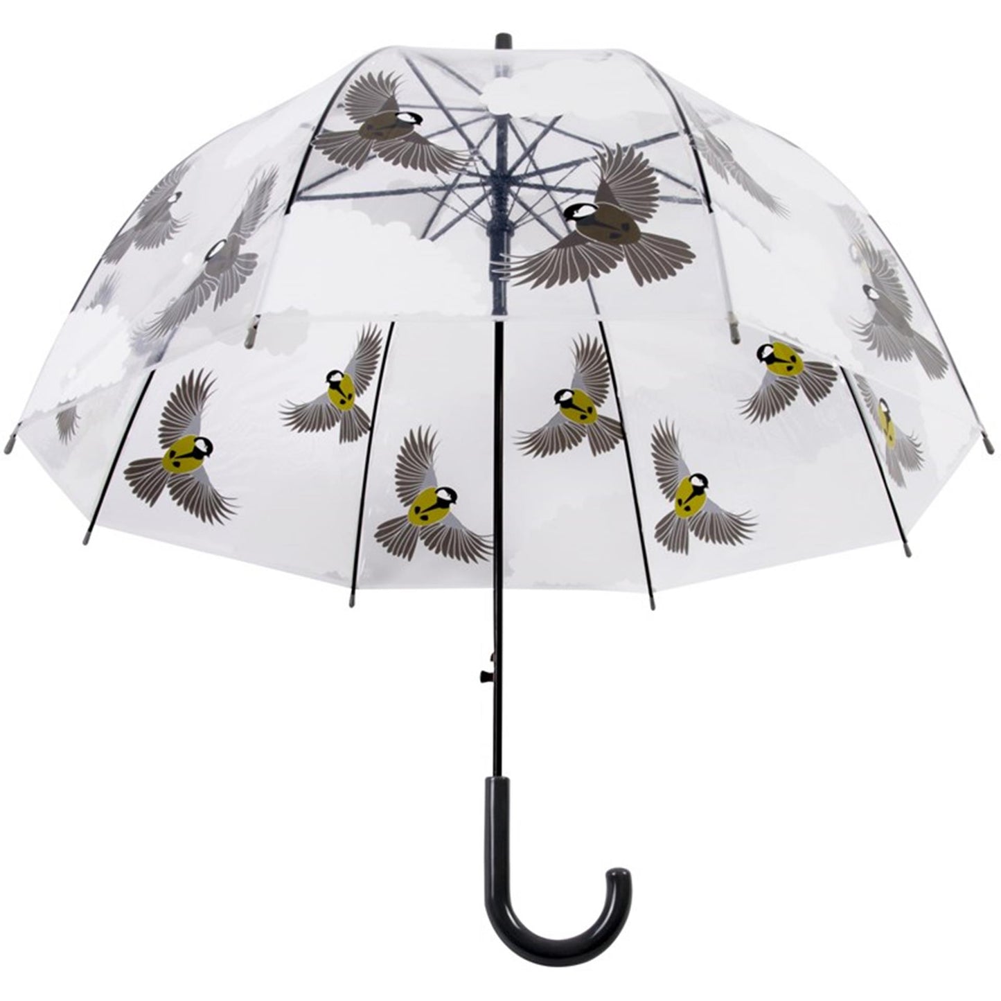 Esschert Design paraplu 2 zijdig vogel