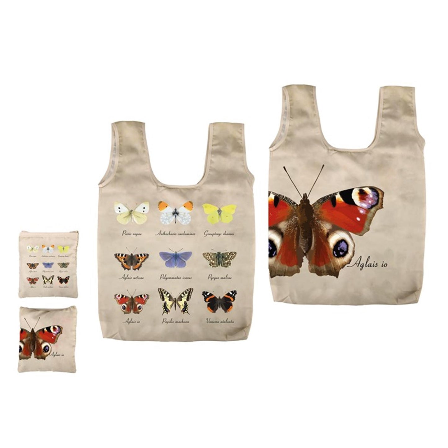 Esschert Design opvouwbare tas vlinders