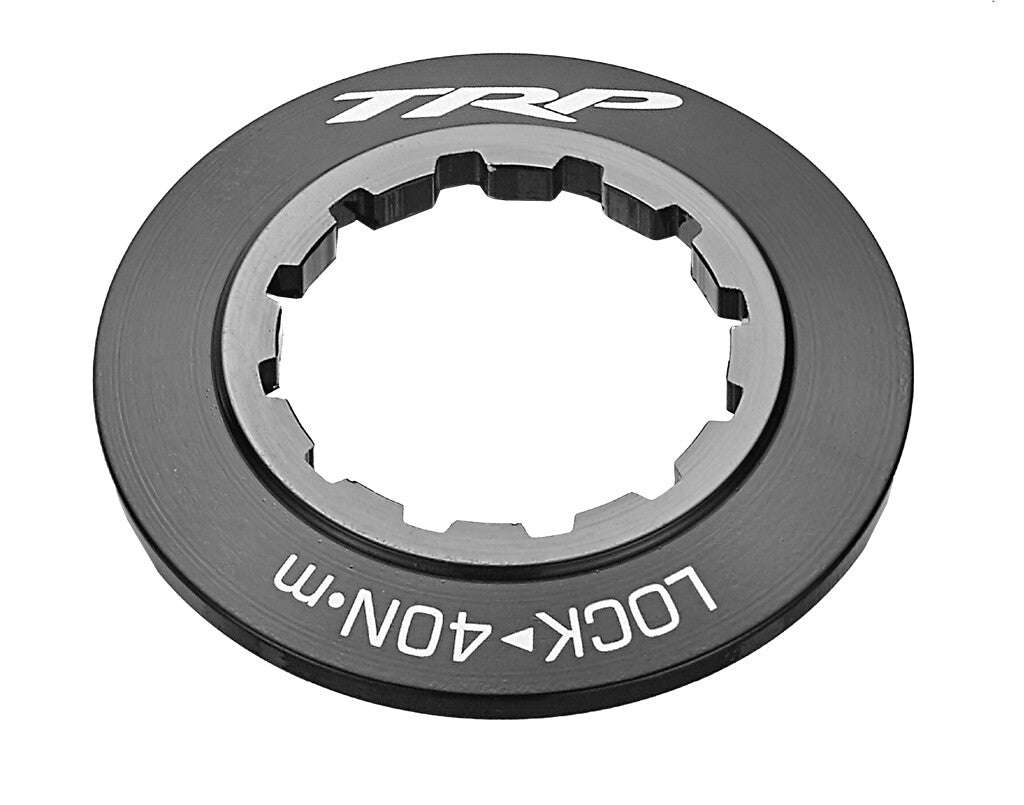 TRP schijfrem rotor lockring v centerlock, steekas ø12mm