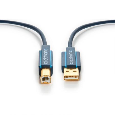 USB A naar USB B printerkabel