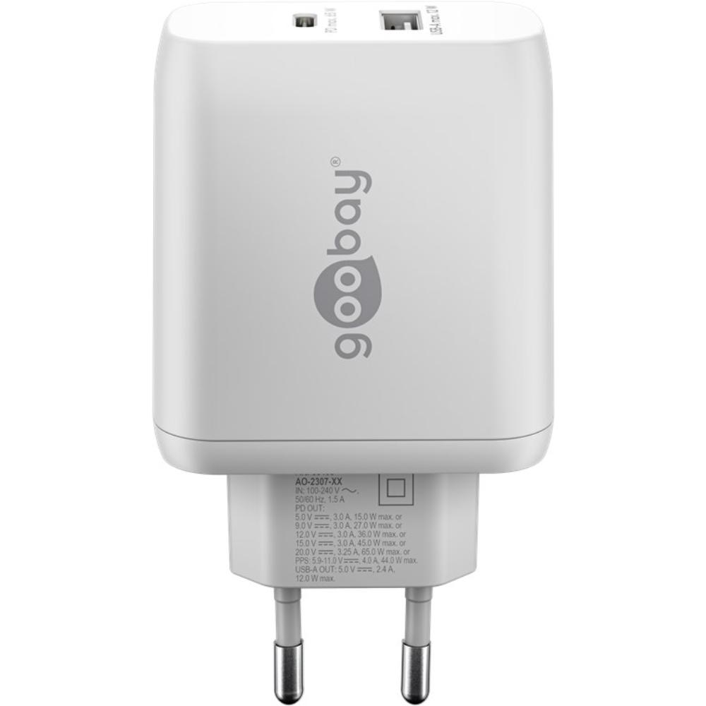 USB A + C oplader