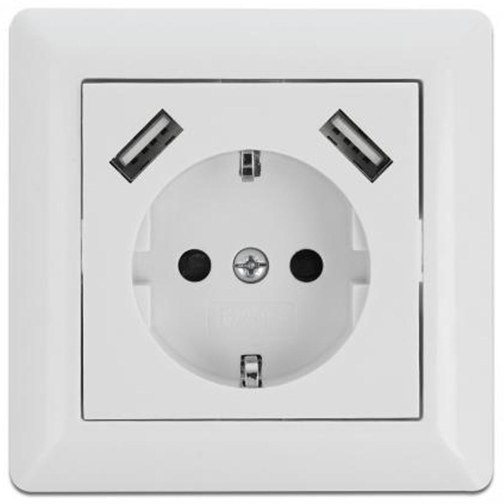 USB A inbouw stopcontact