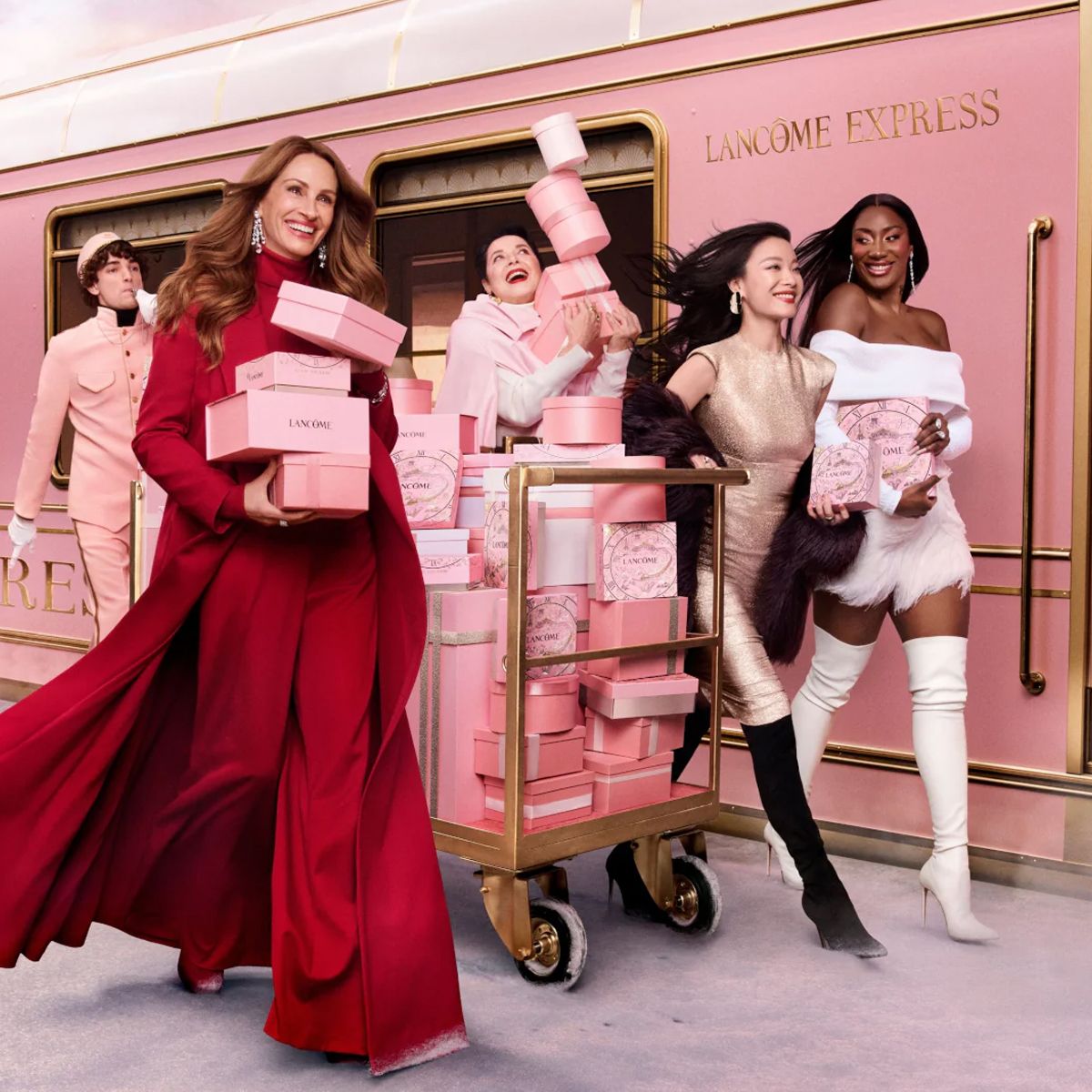 Lancome Lancôme la vie est belle geschenkset eau de parfum 30ml + bodylotion 50ml + douche 50ml dames