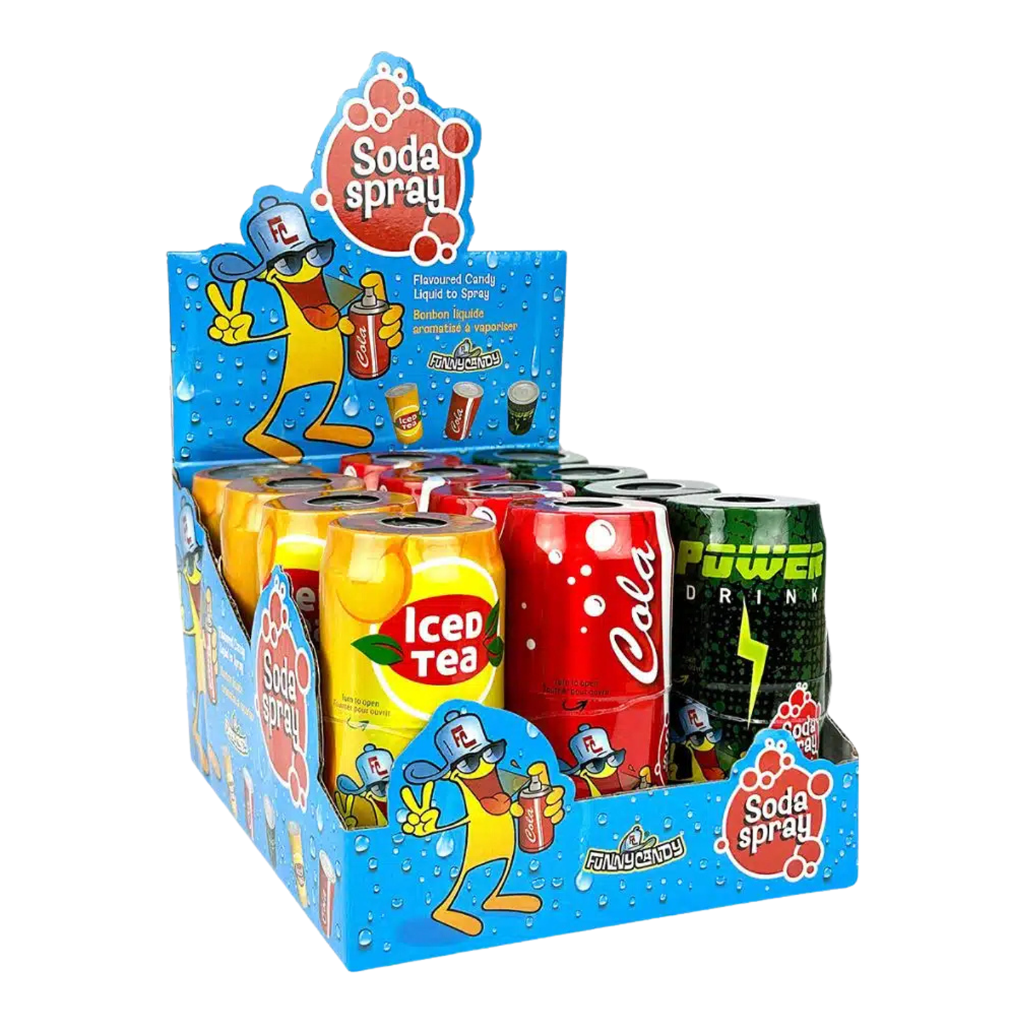 Funny Candy Soda spray (12x 16gr)