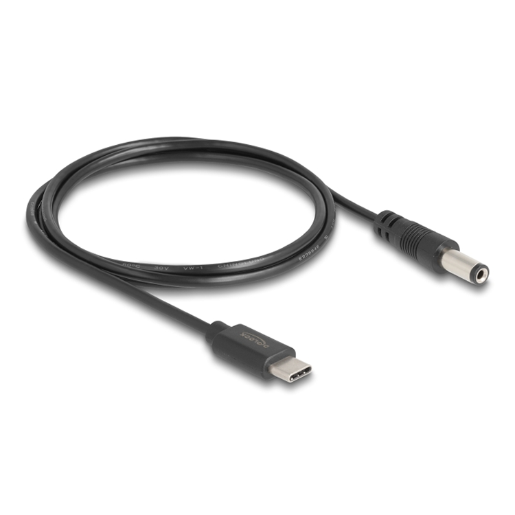 USB-C naar DC-kabel. 1m.