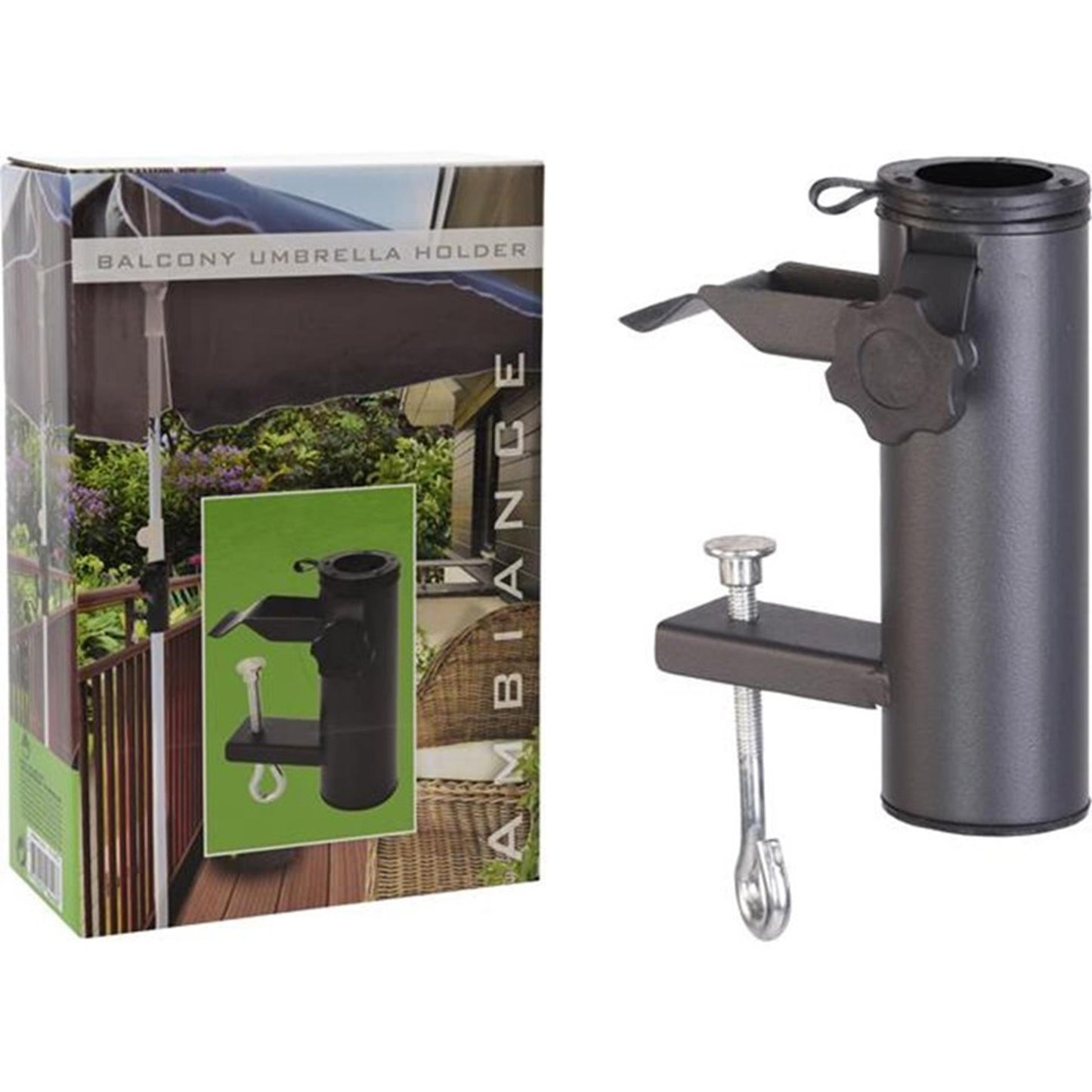 Pro Garden Parasolhouder voor balkon of tafel