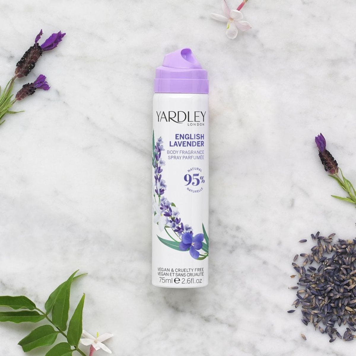 Yardley London lavender body spray 75ml