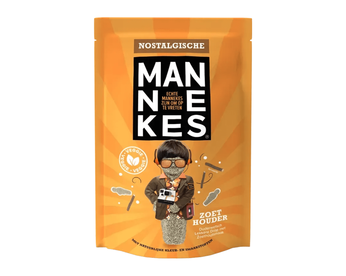 Echte Mannekes Nostalgische mannekes zak (10x 225gr)