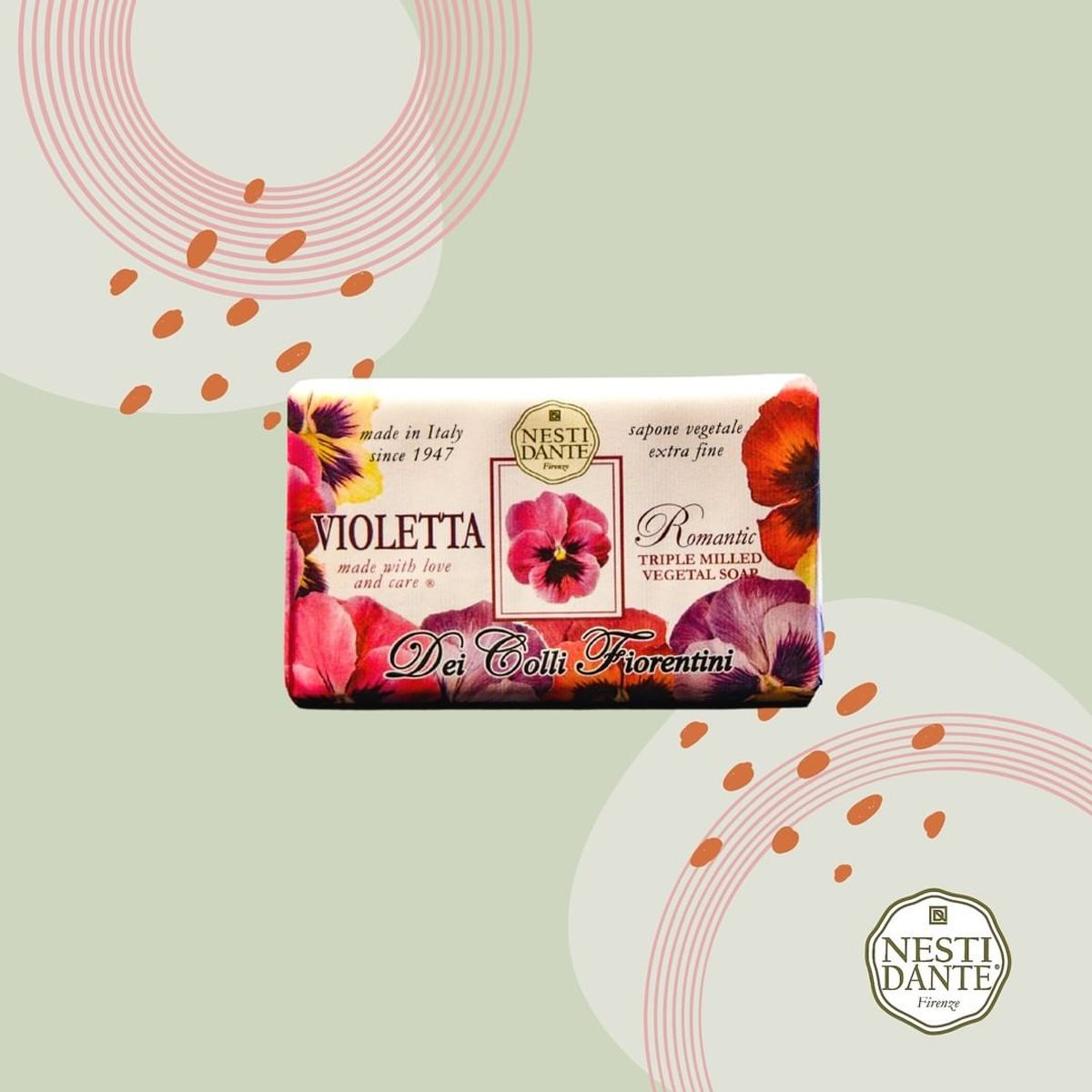 Nesti Dante fiorentini violetta zeep 250gr.