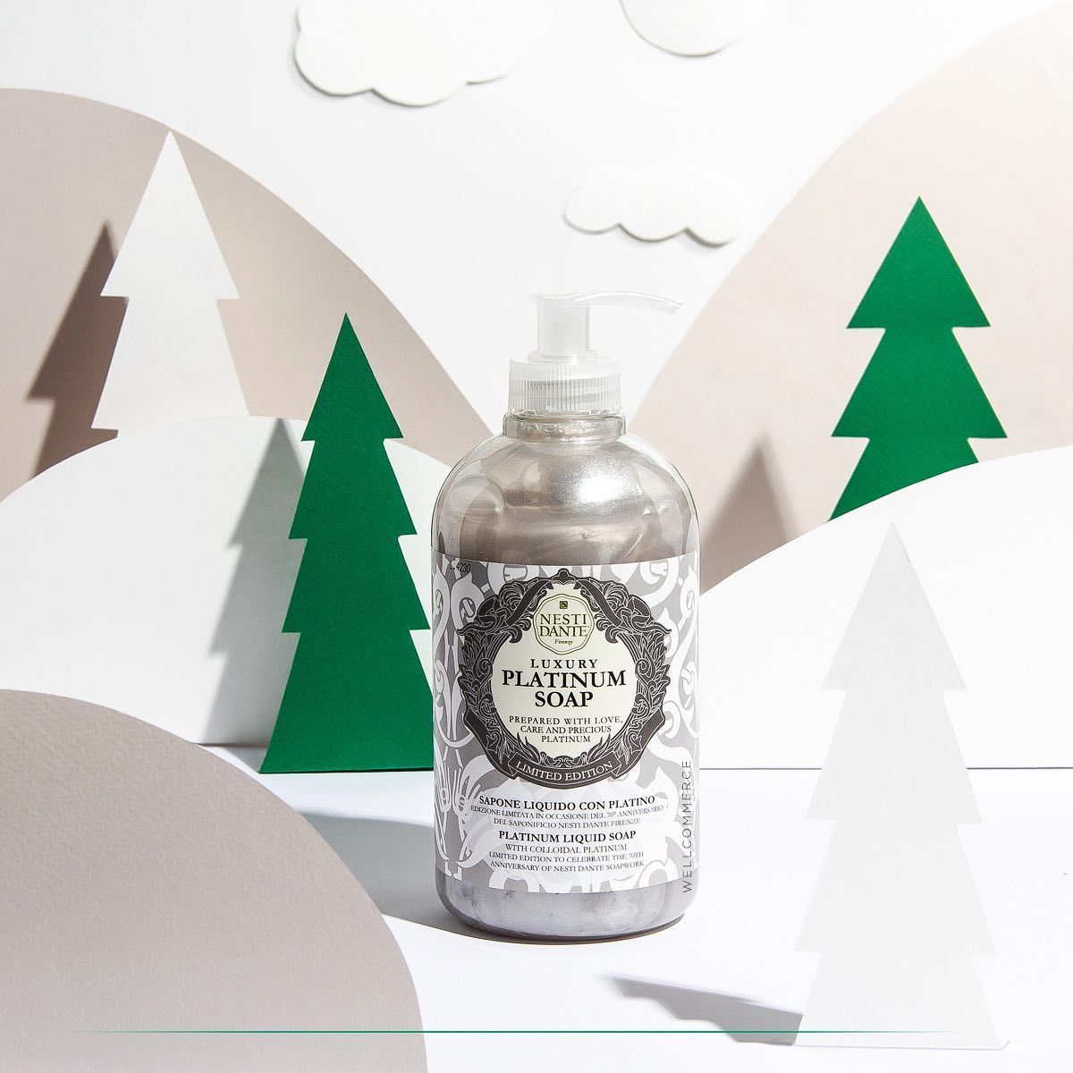 Nesti Dante luxury platinum zeeppomp 500ml