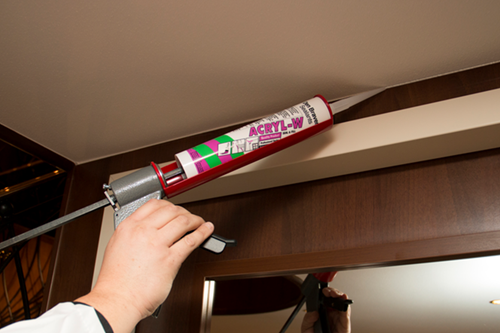 Den Braven zwaluw acryl-w 310ml zwart - 10052301 - 10052301