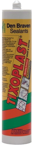 Den Braven Zwaluw tixoplast 310ml zwart - 10121601