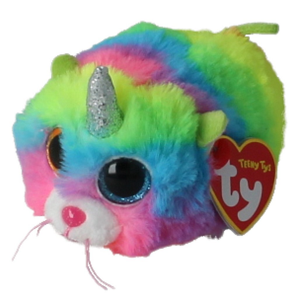 TY teeny s knuffel kat heather 10 cm