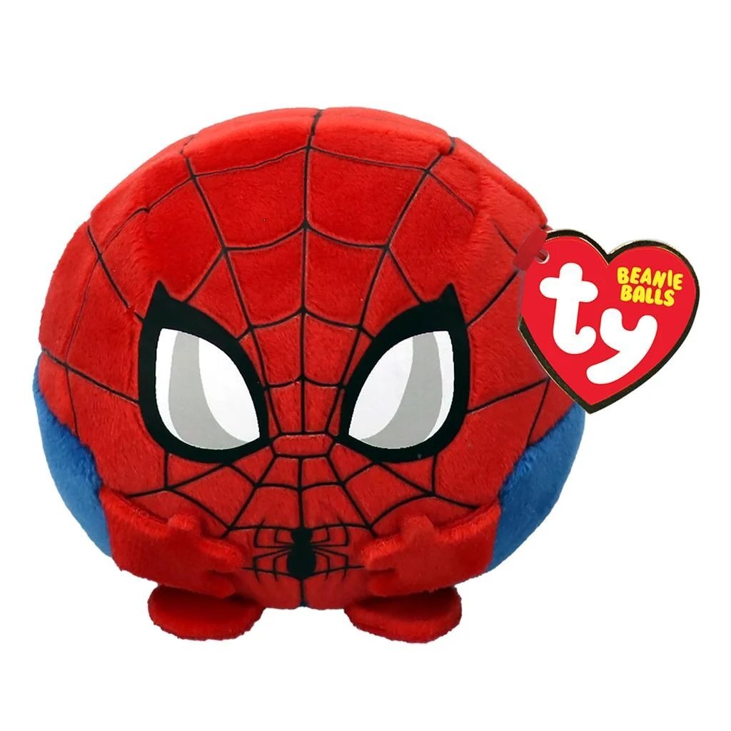 TY beanie balls marvel knuffel spiderman 10 cm
