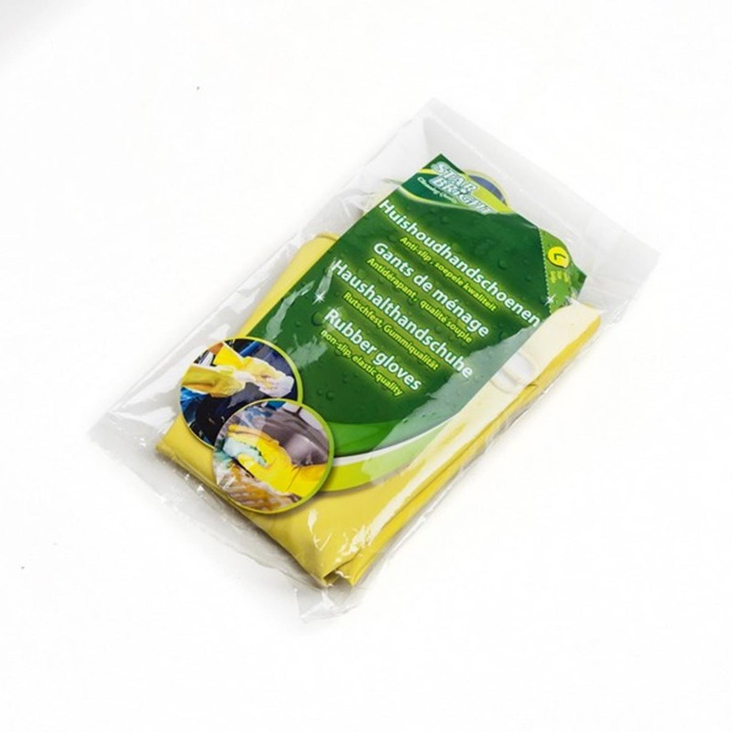 Starbright latex huishoudhandschoenen m