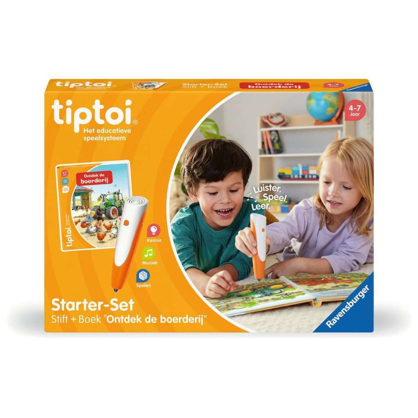 Ravensburger Tiptoi® starter set ontdek de boerderij