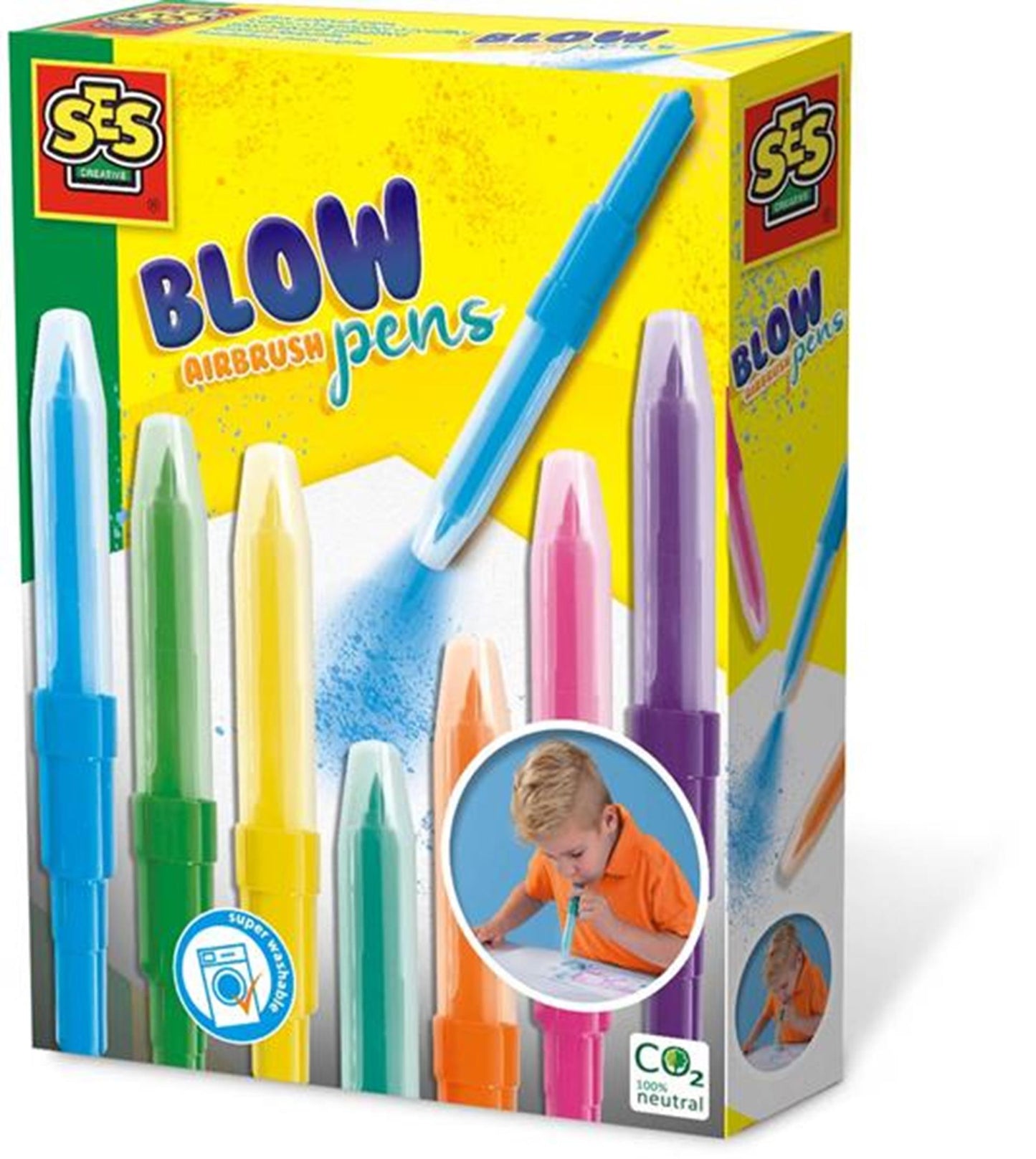 Ses blaas airbrush viltstiften
