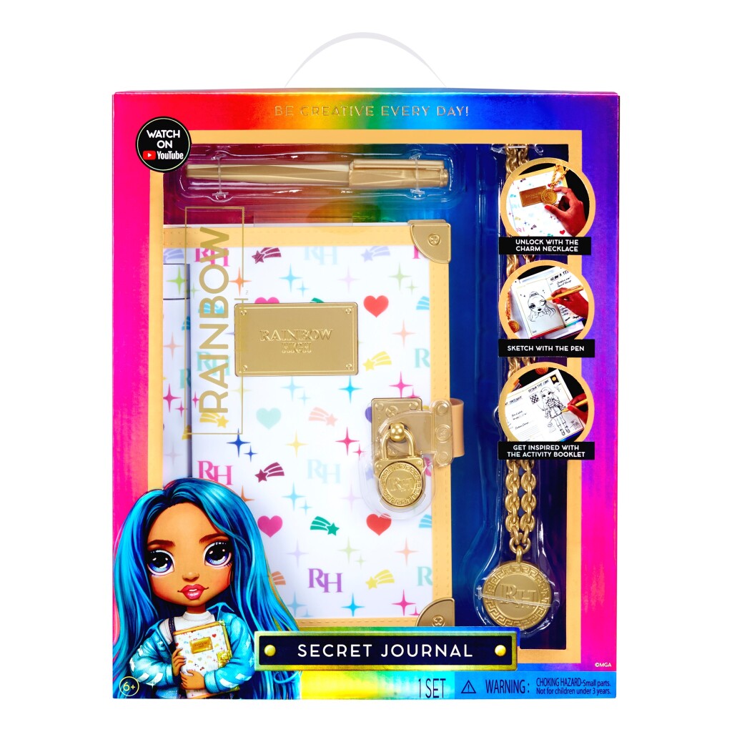Rainbow High secret journal
