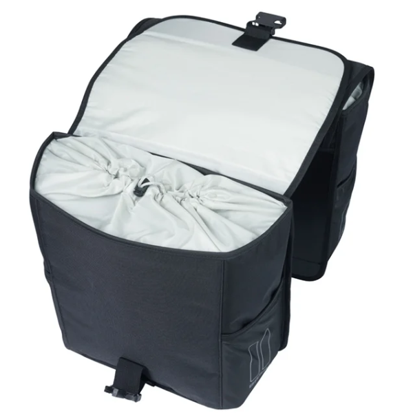 Basil B.V. Tas basil go dubbel | zwart 32l
