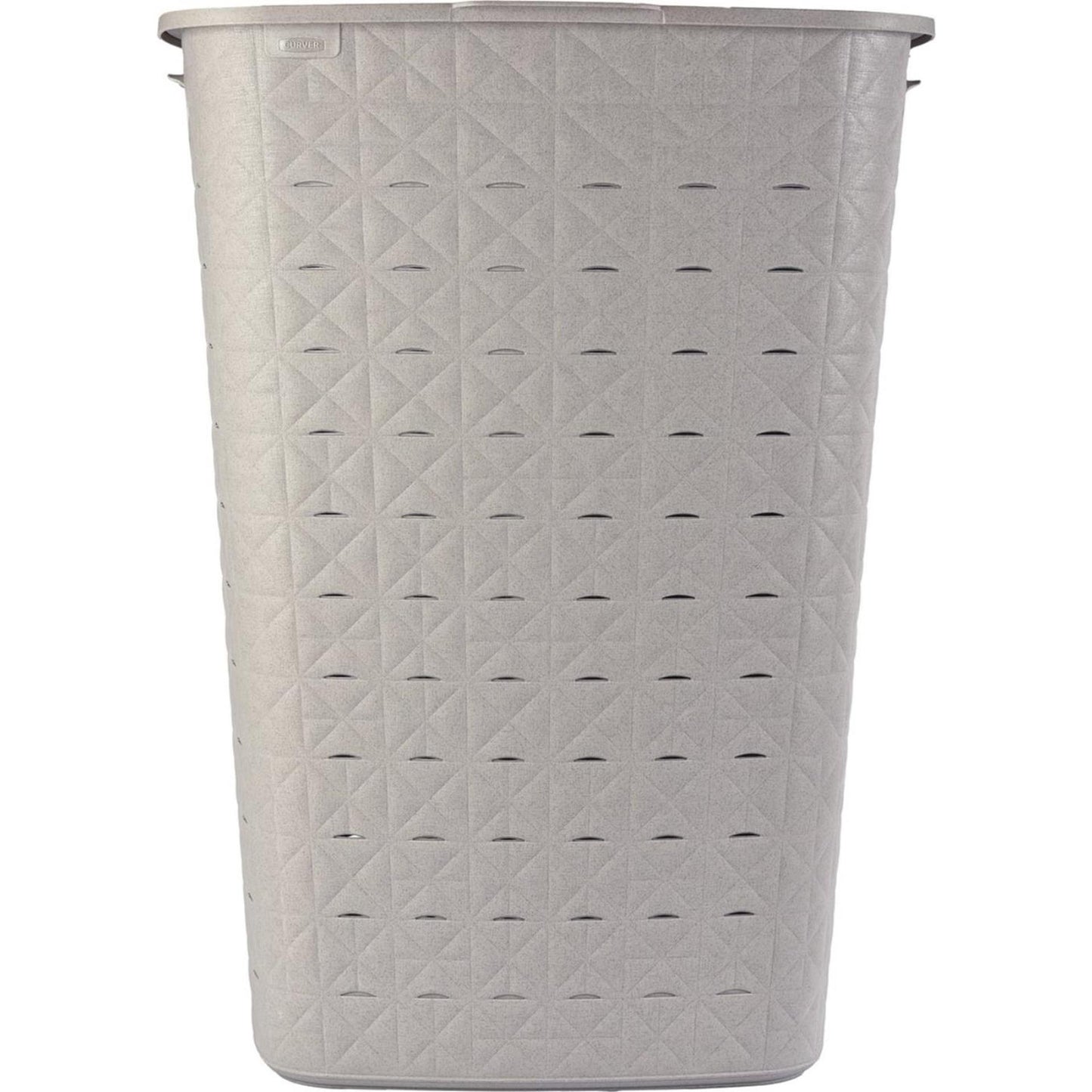 Curver softex wasbox met deksel taupe