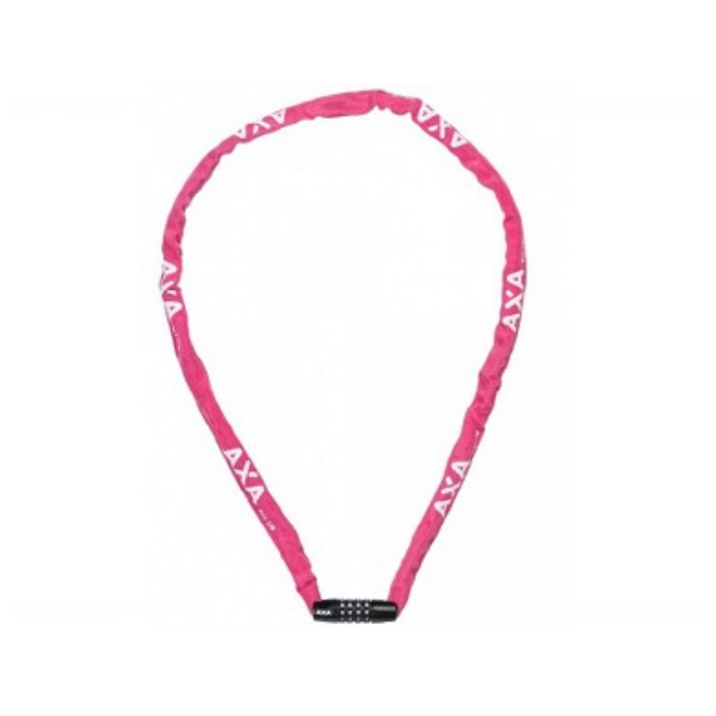 AXA Rigid RCC120 Kettingslot 120cm Roze (ART 3.5)
