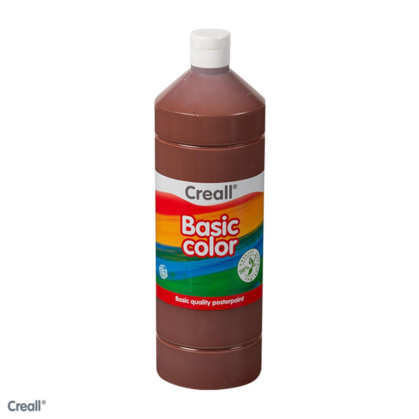 Creall schoolverf donkerbruin - 500ml