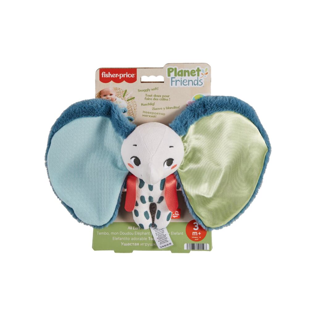 Fisher Price all ears lovey knuffel olifant