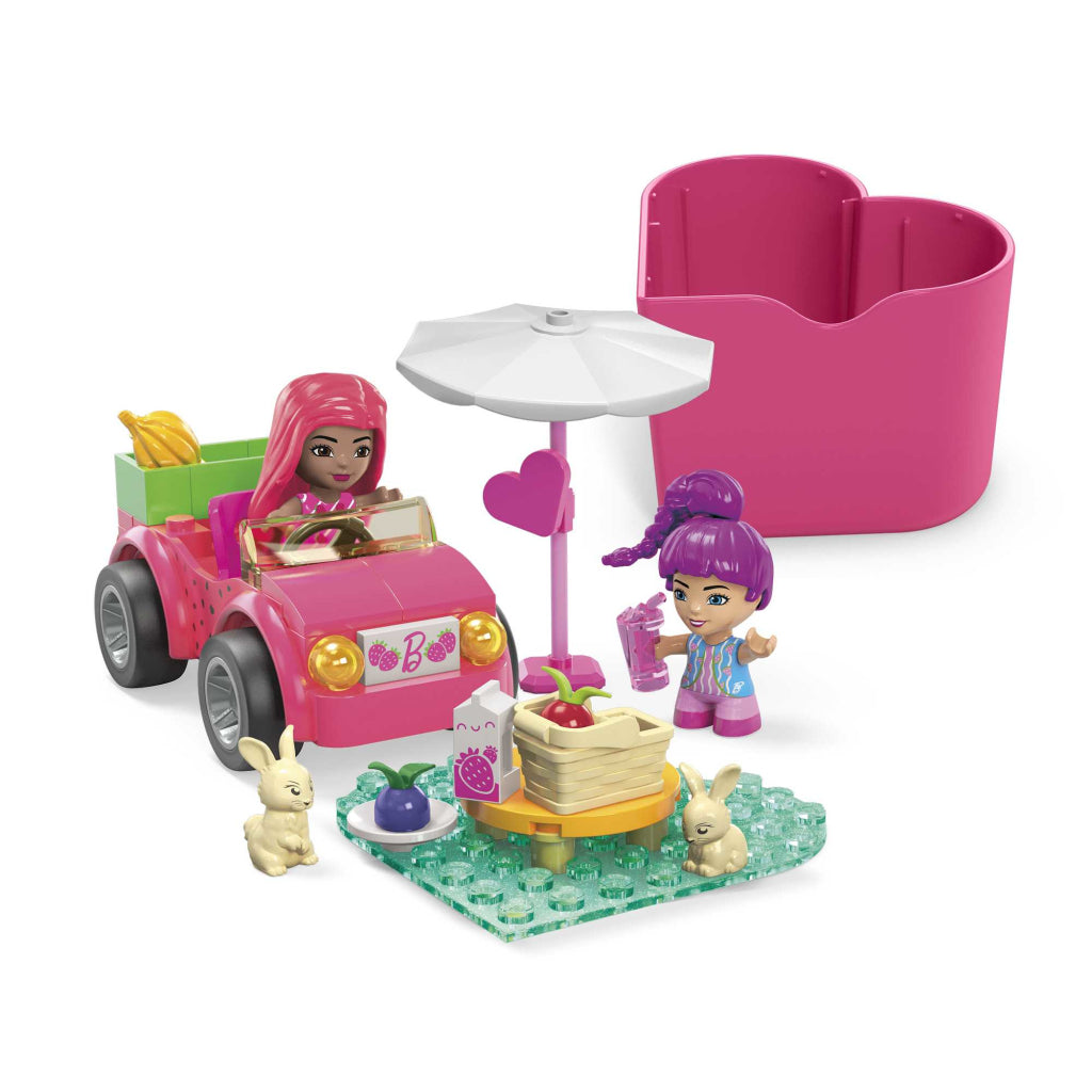Mega Bloks Mega barbie color reveal cabrio bouwspeelgoed